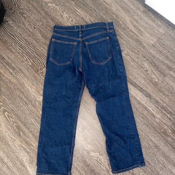 Abercrombie & Fitch Dark Ankle Straight Jeans - Picture 3 of 3